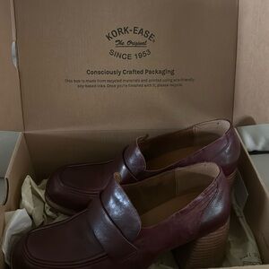 Kork-Ease Burgundy Loafers